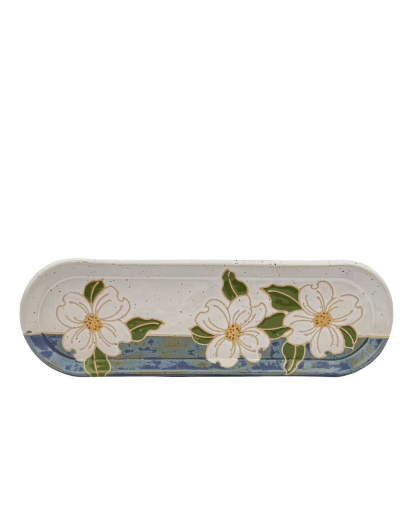 Dogwood Oblong Serving Tray