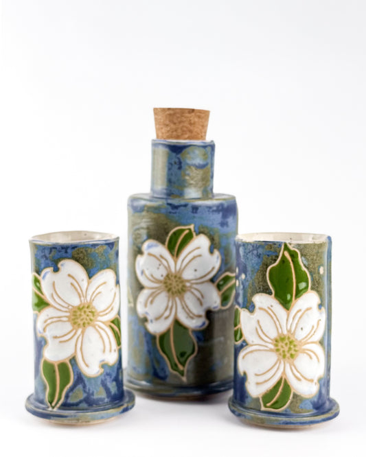 Midnight Dogwoods Pouring Set