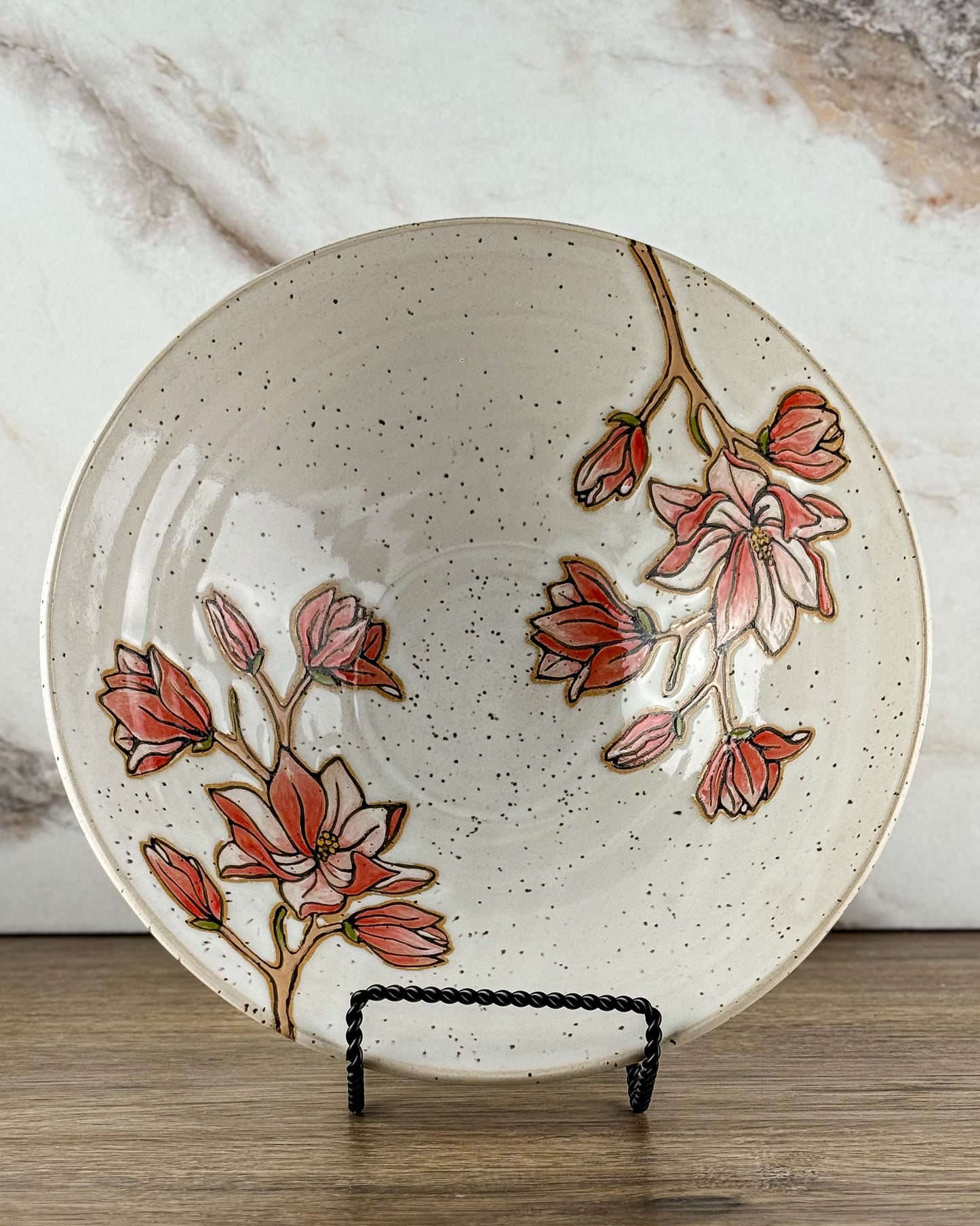 Serving Bowl - Japanese Magnolia