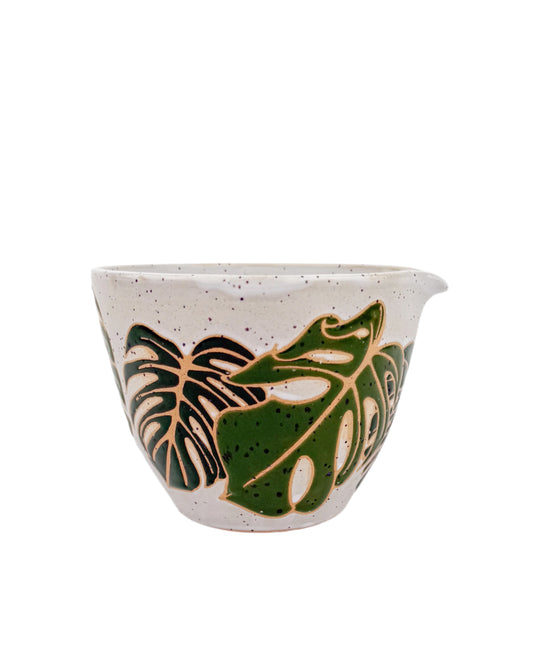 Monstera Batter Bowl